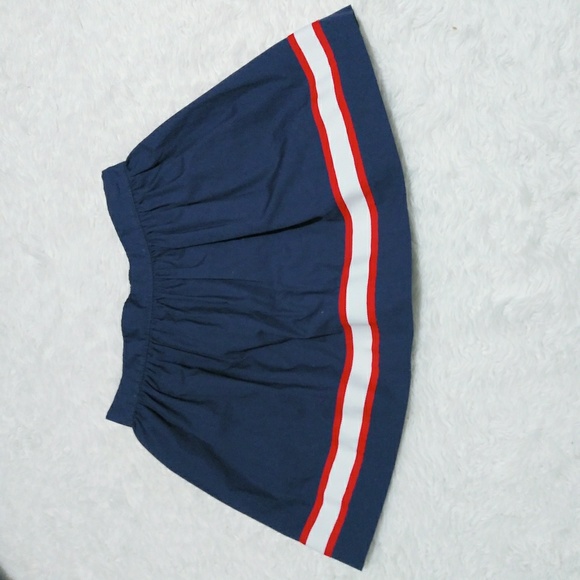 Gymboree navy red white skirt size 6. . :Box B-01: - Picture 3 of 4